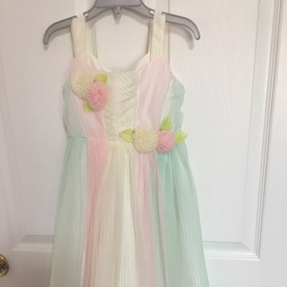 Girls Pastel Party Dress